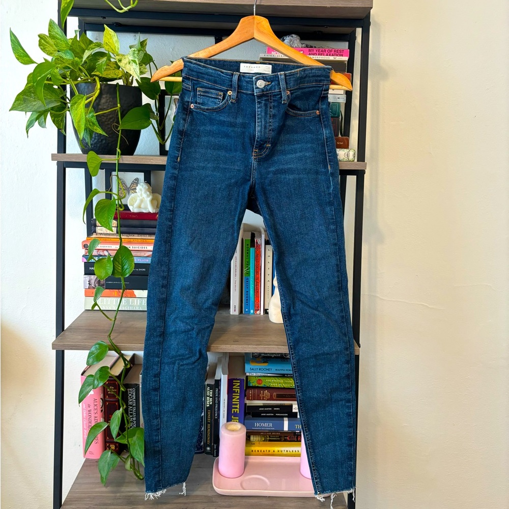 Topshop Jamie Jeans in Mid Wash